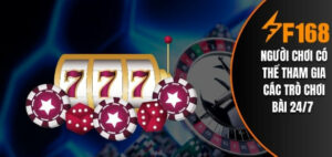 F168 cung cấp hàng trăm trò chơi casino hấp dẫn, bao gồm: